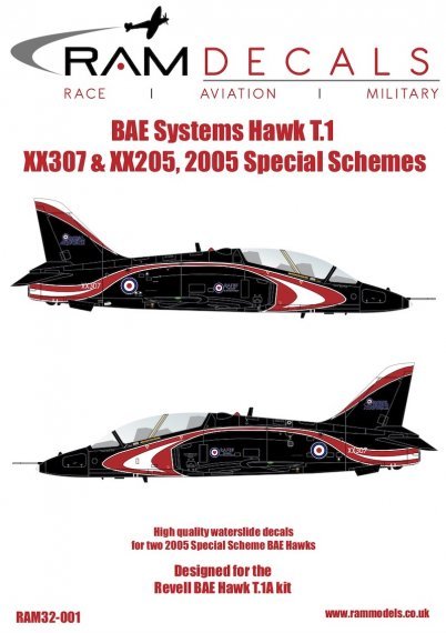 1/32 BAe Systems Hawk 2007 Special Scheme