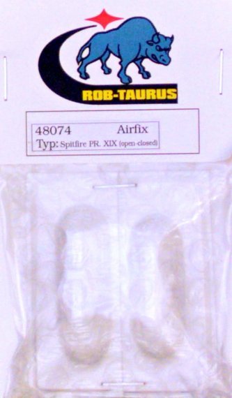 1/48 Vacu Canopy Spitfire PR-XIX open-close