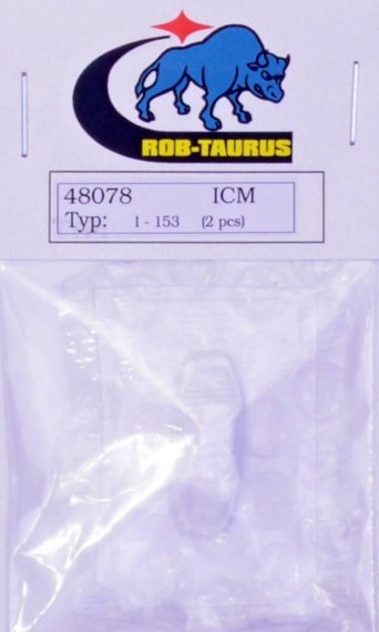 1/48 Vacu Canopy I-153, 2 pieces