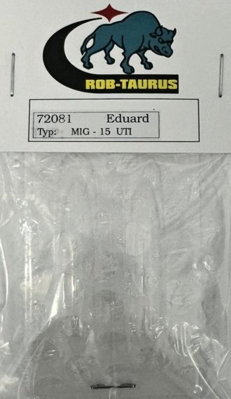 1/72 Vacu Canopy MiG-15 UTI for Eduard