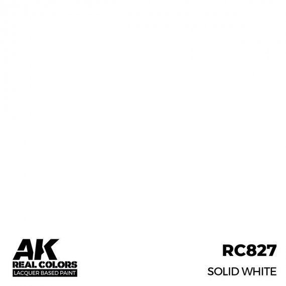 Solid white