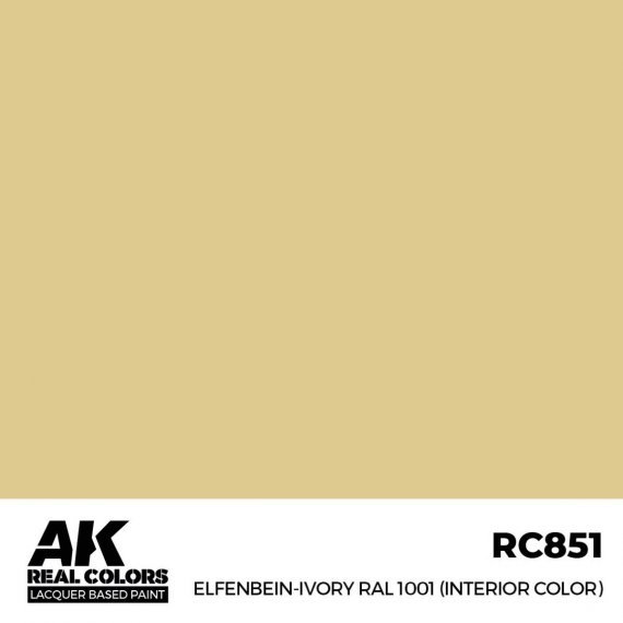 Elfenbein-ivory ral 1001 (interior color) (RC046)