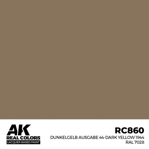 Dunkelgelb ausgabe 44-dark yellow 1944 ral 7028 (RC061)