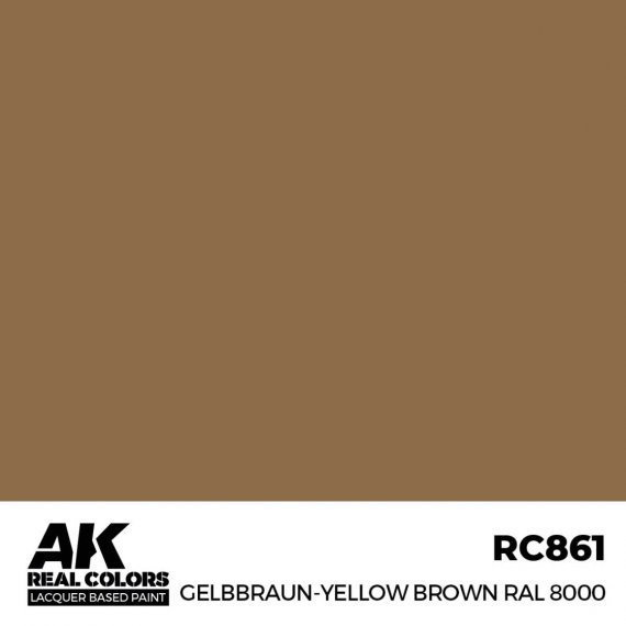 Gelbbraun-yellow brown ral 8000 (RC063)