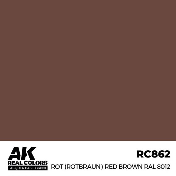 Rot (rotbraun)-red (red brown) ral 8012 (RC067)