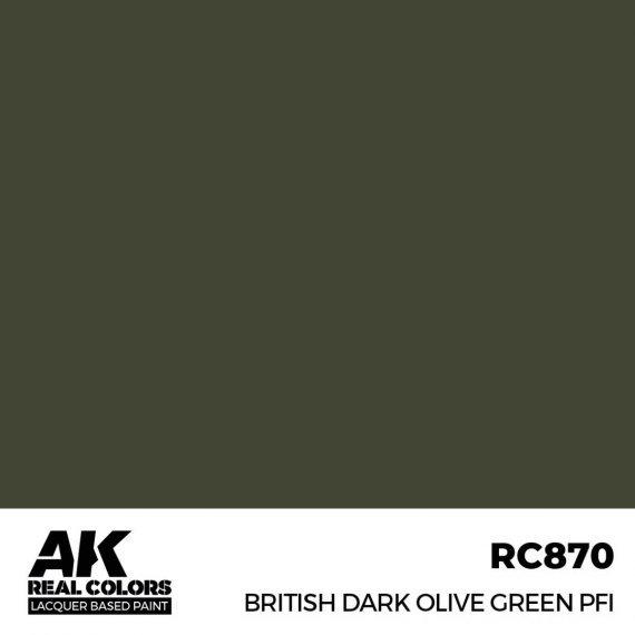 British dark olive green pfi (RC042)