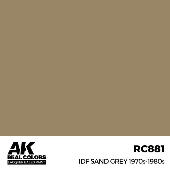 Idf sand grey 1970s-1980s (RC095)