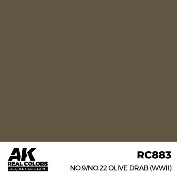 No. 9/no. 22 olive drab (WWII) (RC023)