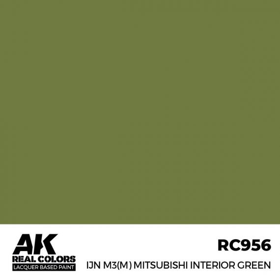 Ijn m3(m) mitsubishi interior green (RC306)