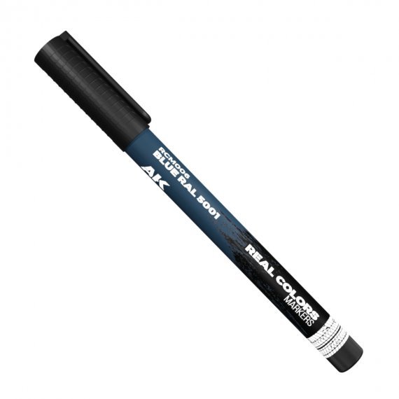 Blue ral 5001 rc marker