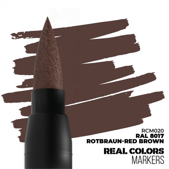Ral 8017 rotbraun-red brown rc marker