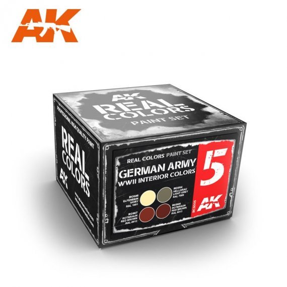 WWII German Army Interior Colors set