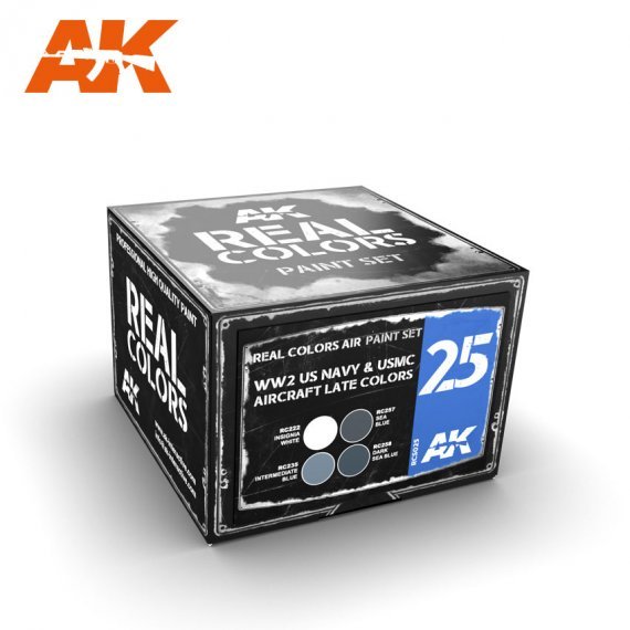 WWII late US Navy & USMC aircraft colors set