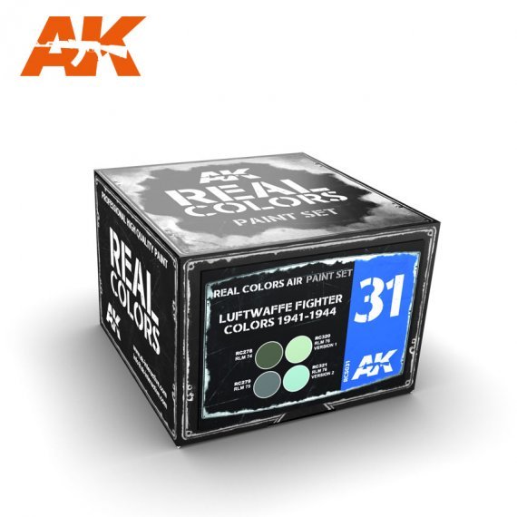 1941-1944 Luftwaffe fighters colors set