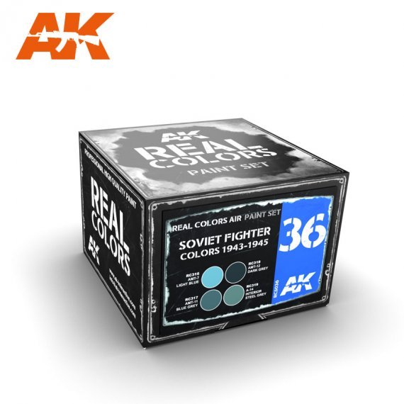 1943-1945 Soviet fighters colors set