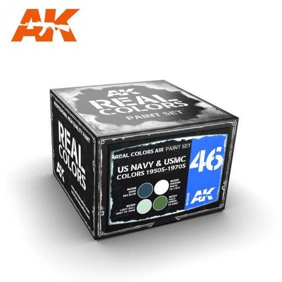 1950s-1970s US Navy & USMC colors set