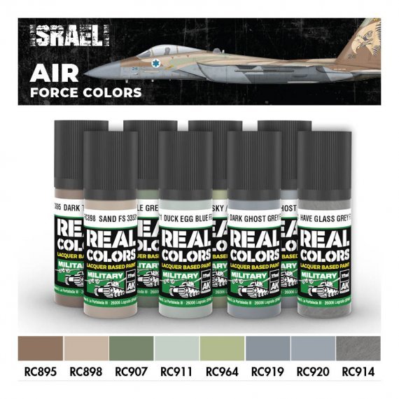 Israeli air force colors