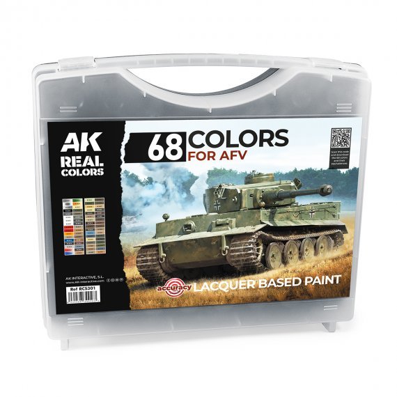 68 real colors for afv