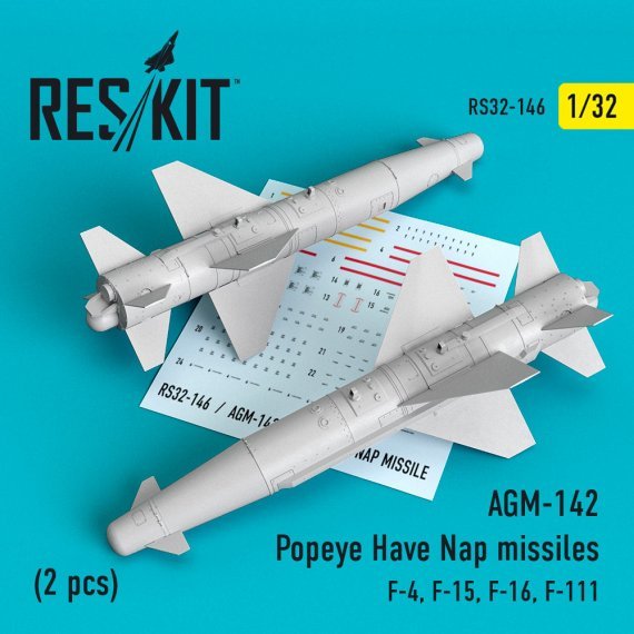 1/32 AGM-142 Popeye Have Nap missiles