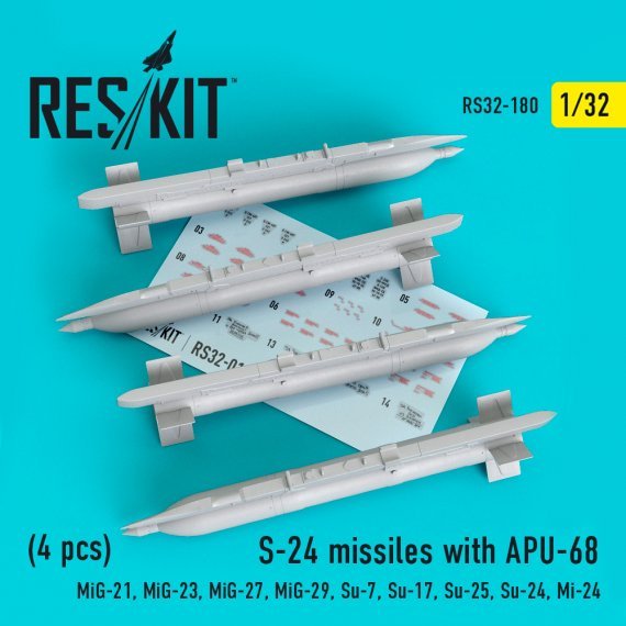 1/32 S-24 missiles with APU-68