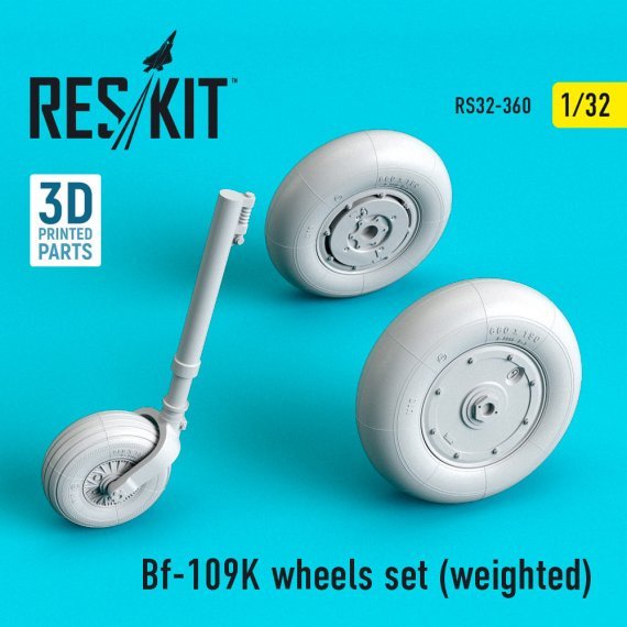 1/32 Bf-109K wheels set