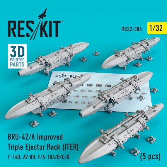 1/32 BRU-42/A Improved Triple Ejector Rack