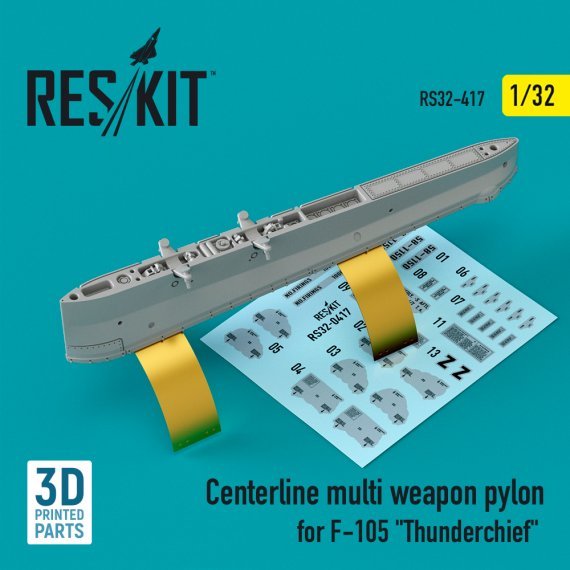 1/32 Centerline multi weapon pylon Republic F-105D/F-105G