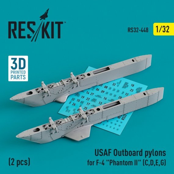 1/32 USAF Outboard pylons F-4 Phantom II