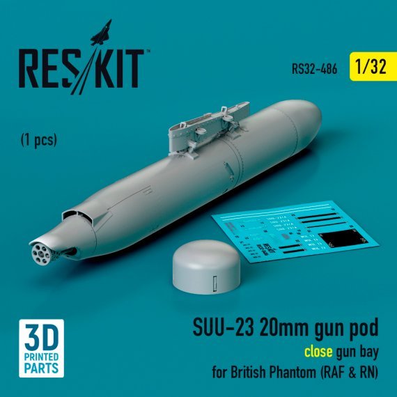 1/32 SUU-23 20mm gun pod close gun bay