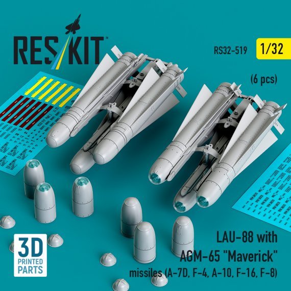1/32 LAU-88 with AGM-65 Maverick.