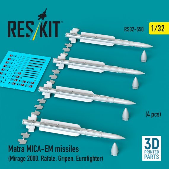 ResKit RS320550 Missili Matra MICA-EM 1/32