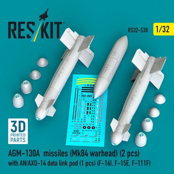 1/32 AGM-130A missiles Mk84 warhead