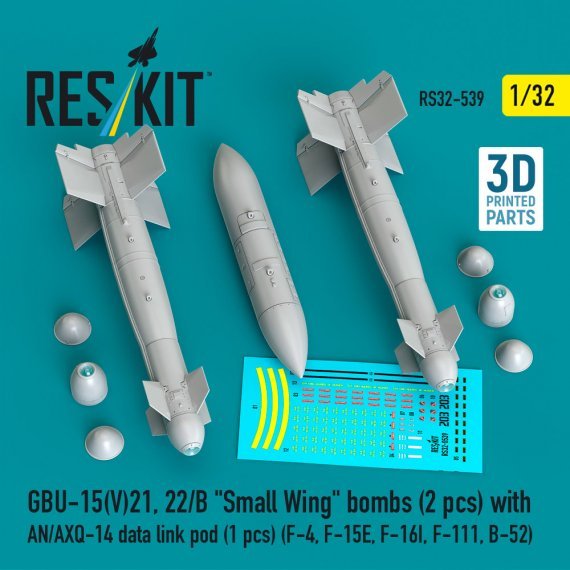 1/32 GBU-15V21, 22/B Small Wing missiles