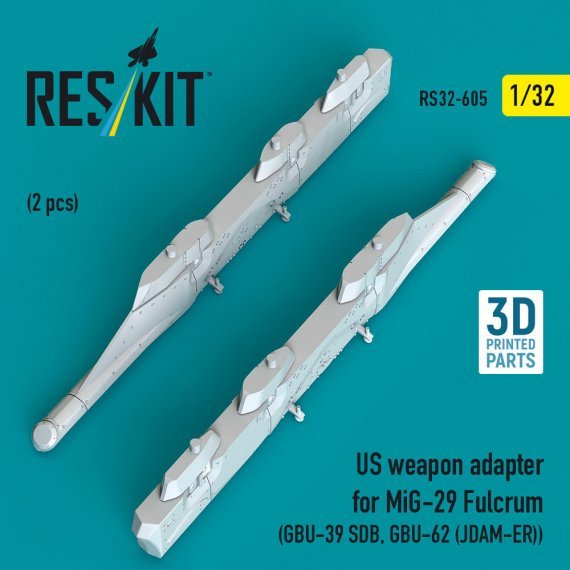 RESKIT 1/32 Adaptateur Armes US pour MiG-29 Fulcrum