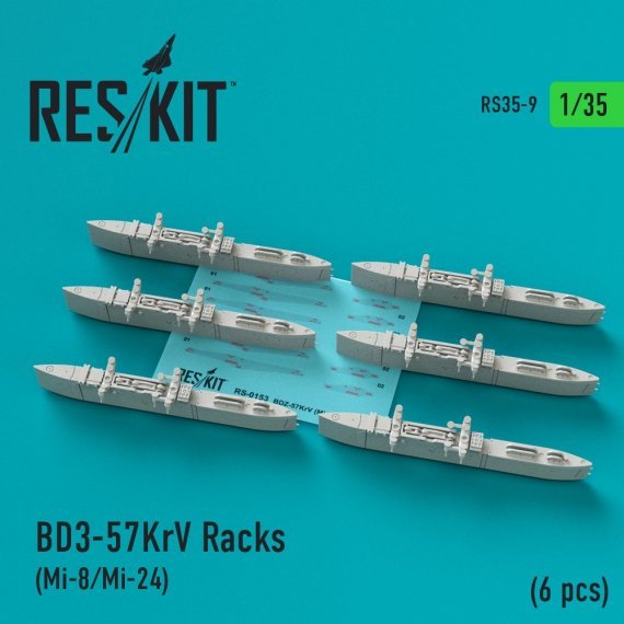1/35 BD3-57KrV Racks 6 pcs.