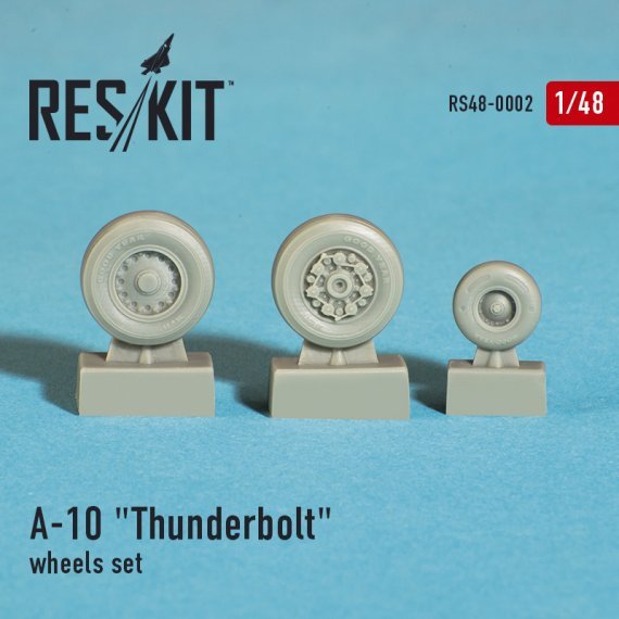 1/48 Republic A-10A/A-10B/A-10C Thunderbolt wheels set