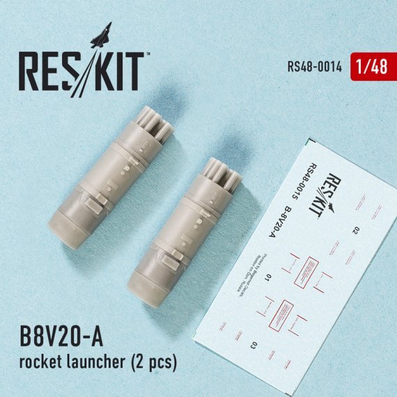 1/48 B-8V20 rocket launcher