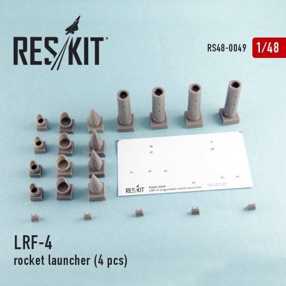 1/48 LRF-4 rocket launcher