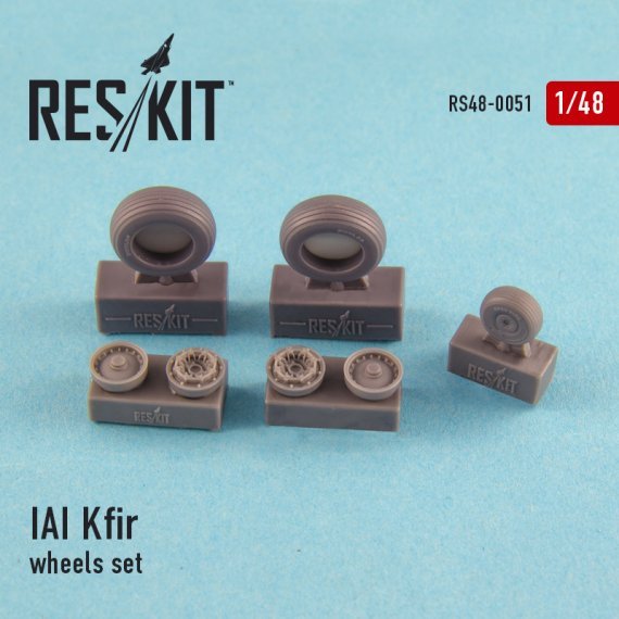 1/48 IAI Kfir wheels set