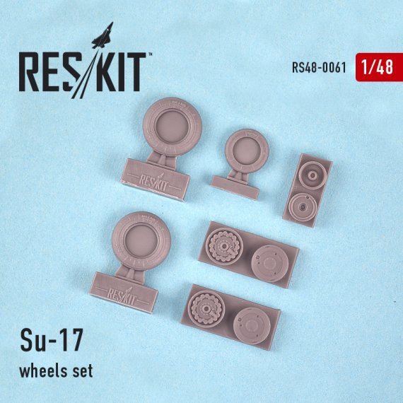 1/48 Sukhoi Su-17M4 Fitter-K wheels set
