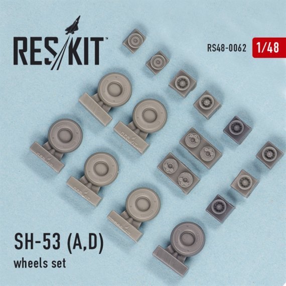 1/48 CH-53 wheels set