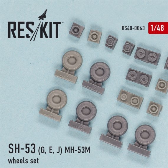1/48 CH-53 MH-53M wheels set