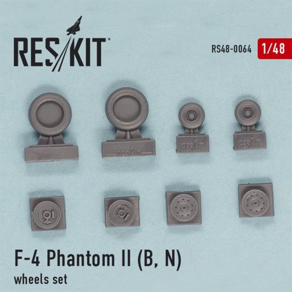 1/48 F-4 Phantom II wheels set