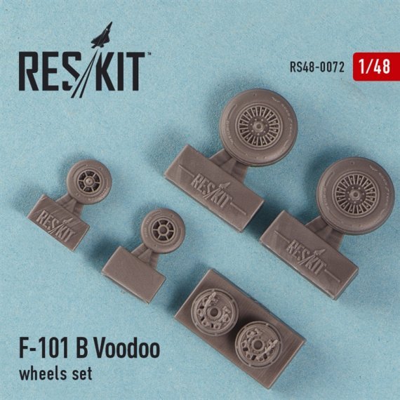 1/48 McDonnell F-101 Voodoo wheels set