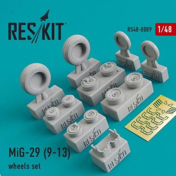 1/48 Mikoyan MiG-29 wheels set