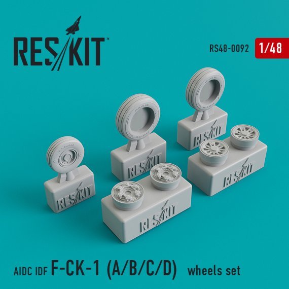 1/48 AIDC IDF F-CK-1 A/B/C/D Wheel Set