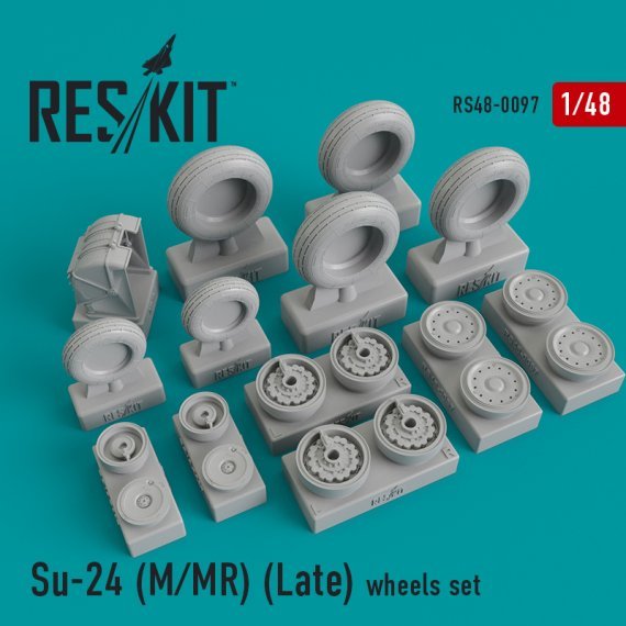 1/48 Su-24 M/MR late wheels set