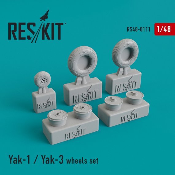 1/48 Yakovlev Yak-1 / Yak-3 wheels set