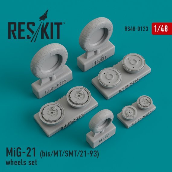 1/48 MiG-21 bis/MT/SMT/21-93 wheels set