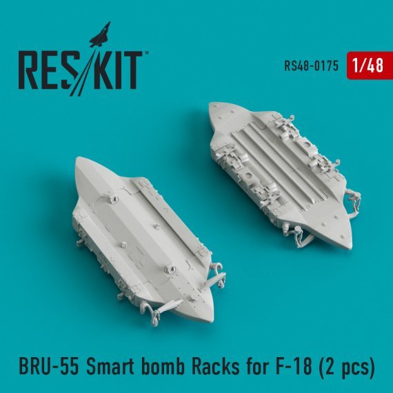 1/48 BRU-55 Smart bomb Racks for F-18